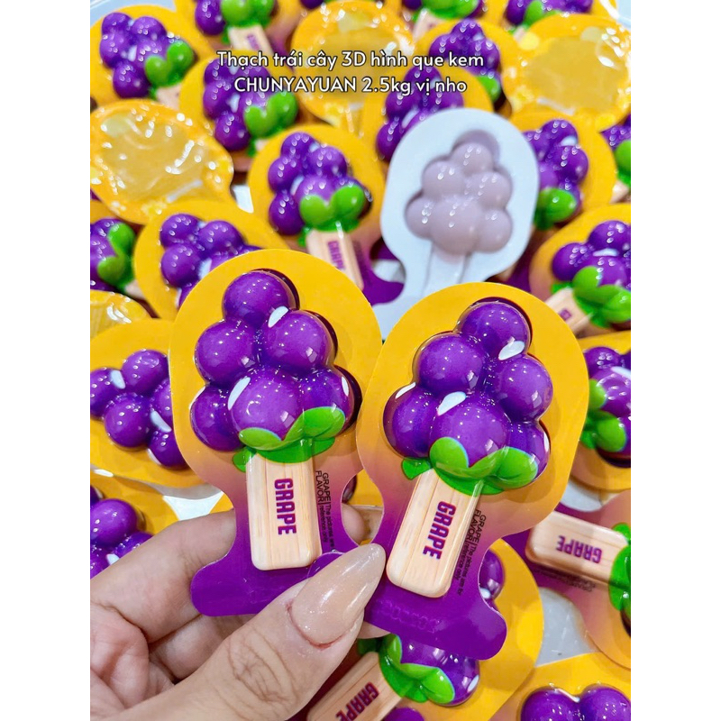 { HÀNG MỚI sỉ THÙNG 2,5 KG ] THẠCH PUDDING HƯƠNG VỊ TRÁI CÂY THƠM NGON