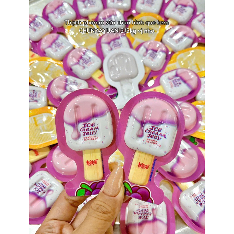 { HÀNG MỚI sỉ THÙNG 2,5 KG ] THẠCH PUDDING HƯƠNG VỊ TRÁI CÂY THƠM NGON