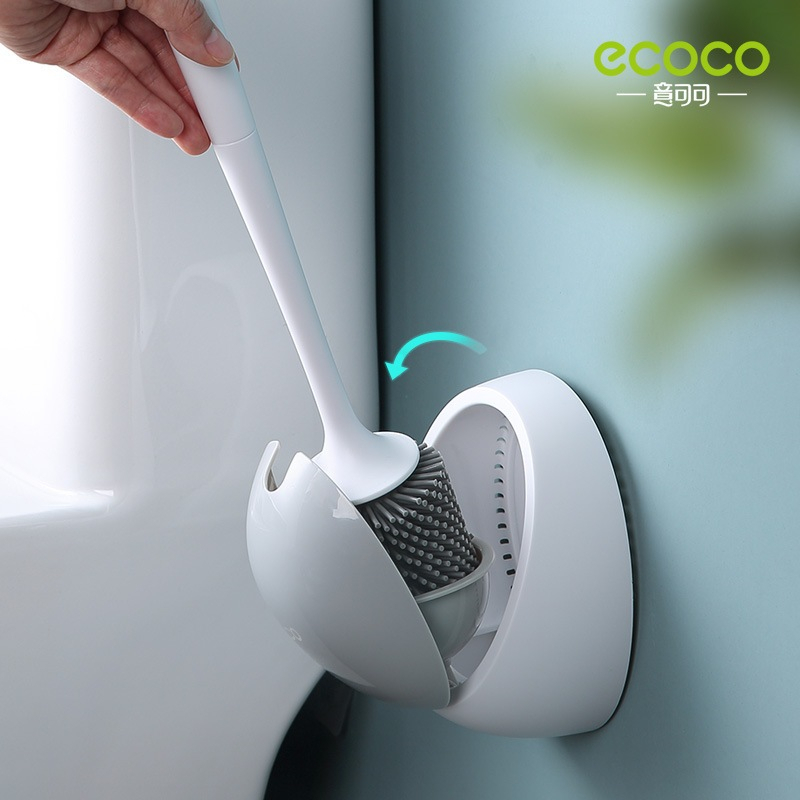 CỌ VỆ SINH TOILET SILICON ECOCO 2023 – SIÊU SẠCH, CHỐNG BẮN NƯỚC