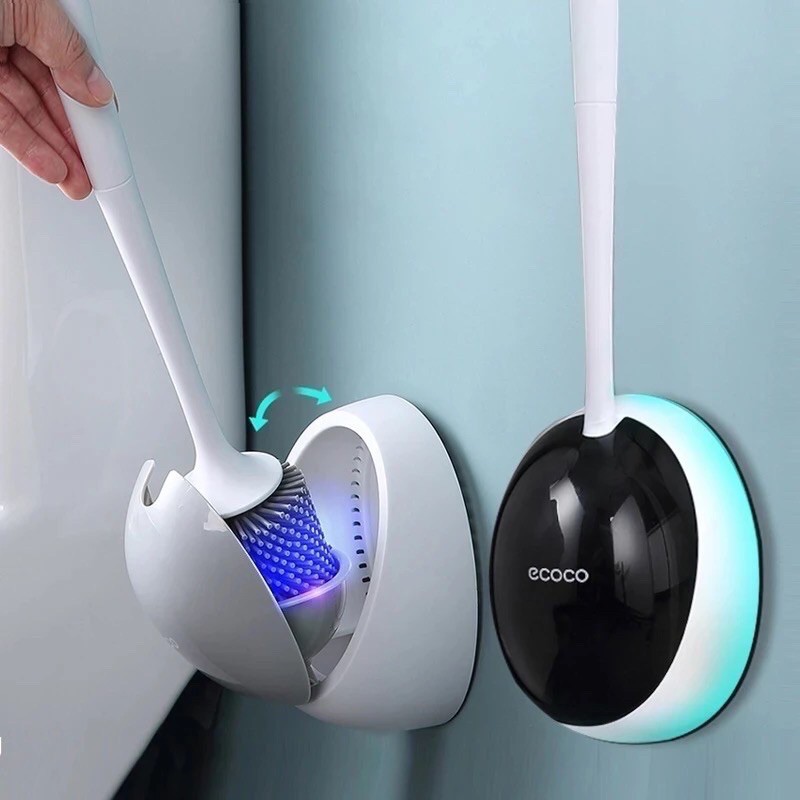 CỌ VỆ SINH TOILET SILICON ECOCO 2023 – SIÊU SẠCH, CHỐNG BẮN NƯỚC