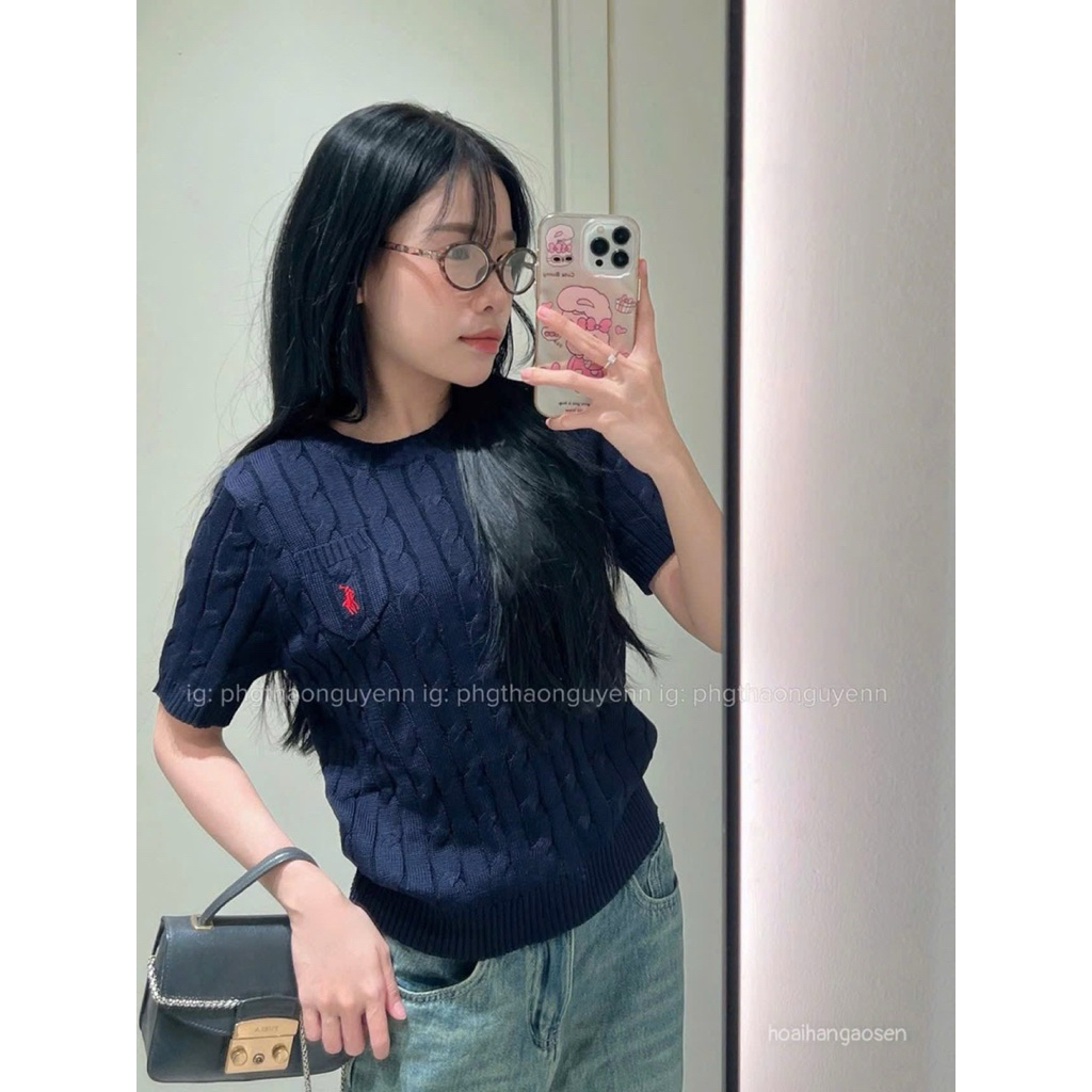 @SSU.Studio//CÓ SẴN HÀNG QUẢNG CHÂU ÁO LEN NGỰA THÊU CỘC TAY VẶN THỪNG SIU XINB