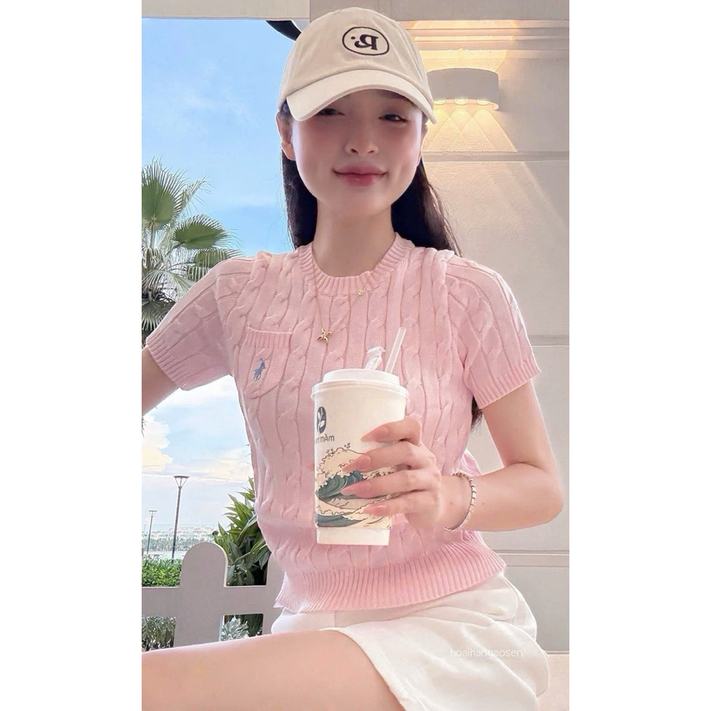 @SSU.Studio//CÓ SẴN HÀNG QUẢNG CHÂU ÁO LEN NGỰA THÊU CỘC TAY VẶN THỪNG SIU XINB