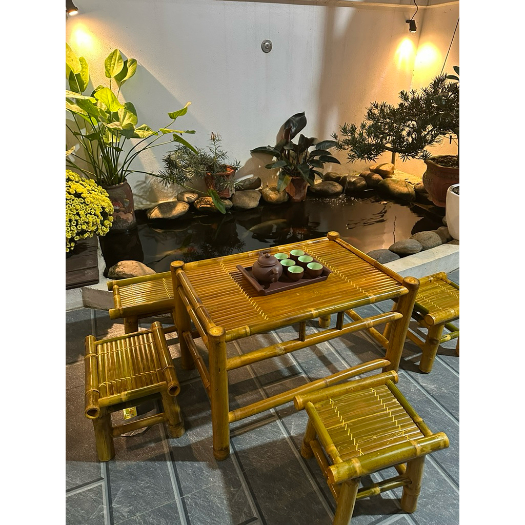 Bàn ghế tre - Giá Tốt, Miễn Phí Vận Chuyển, Đủ Loại | Shopee Việt Nam