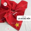 ⭐️🇻🇳Dây Scrunchie buộc tóc cờ đỏ sao vàng, phụ kiện tóc chụp hình, diễu hành, sự kiện