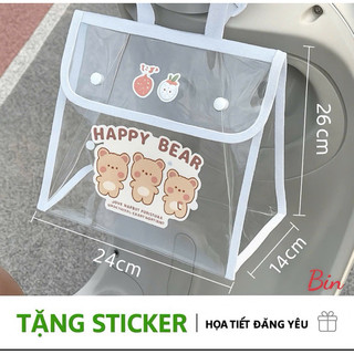 Túi trưo xe máy chống nước trong suốt thiết kế thông minh