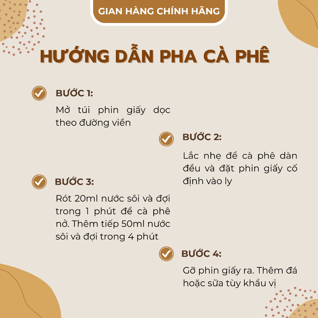 CÀ PHÊ 15 PHIN GIẤY - Đột phá trong trải nghiệm cà phê hiện đại, thành phần 100% cà phê Robusta