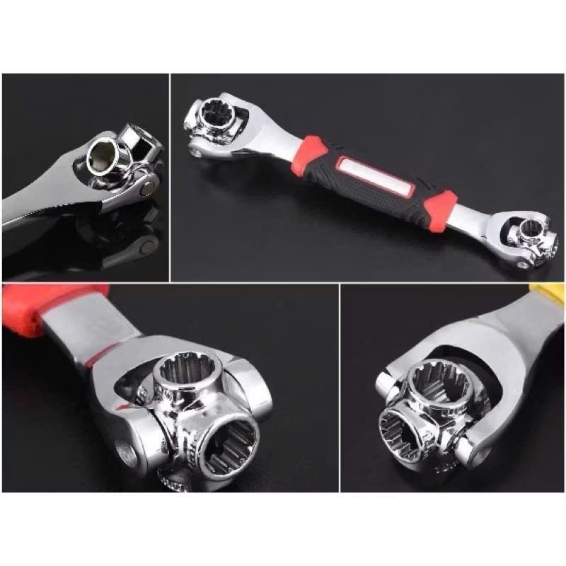 Cờ Lê 8 Đầu Xoay 360 Độ Đa Năng 48 Trong 1 Dụng Cụ Sửa Chữa Gia Đình Xe Máy Ô Tô