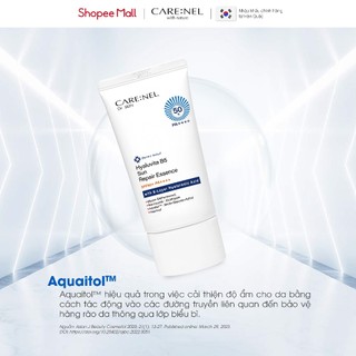 Kem chống nắng B5 phục hồi dưỡng ẩm cho da nhạy cảm CARE:NEL B5 SUN ESSENCE SPF50+/PA++++ 50ml