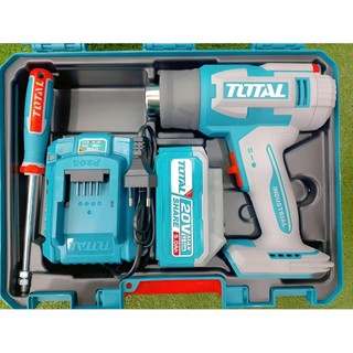 TOTAL Máy thổi nhiệt dùng pin 20V TBLI20035 / TBLI2003 / TBLI2006