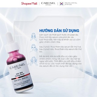 Serum peel da aha bha tẩy tế bào chết giảm mụn CARE:NEL AHA BHA PEELING SERUM 30ml