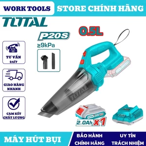 TOTAL INGCO Máy hút bụi 0.5L dùng pin 20V TVLI201261 . TVLI20126 MM2