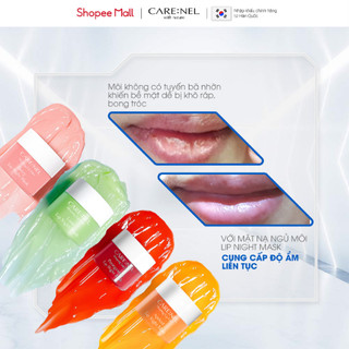 Mặt nạ dưỡng ẩm môi hồng môi ngừa thâm hương chanh Care:Nel Chanh Lime Lip Night Mask 5g
