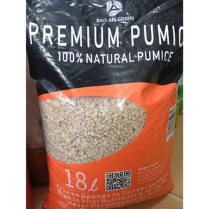 BAO ĐÁ PREMIUM PUMICE 18 LÍT - 100% NATURAL PUMICE