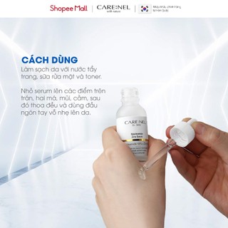 Serum dưỡng trắng da ngừa thâm nám Care:Nel Niacinamide Zinc Serum 30ml