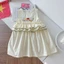 Váy Xinh 2/9 Thêu Cờ + ĐLTCHP Cho Bé Gái