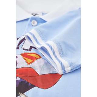 Áo thun polo Superman ngắn tay bé trai Rabity 101.003