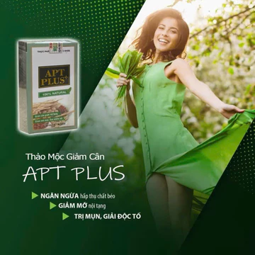 Giảm cân Apt Plus mẫu mới 2025 trà thảo mộc giảm cân nhanh cấp tốc an toàn mới nhất không phải thuốc