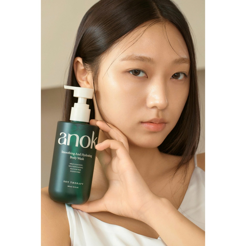 ANOK Smoothing And Hydrating Body Wash - Sữa tắm dưỡng ẩm và làm mịn da 300ml
