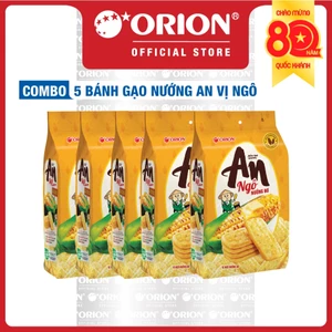 Combo 5 Túi Bánh Gạo An vị Ngô nướng Bơ (120g/Túi)