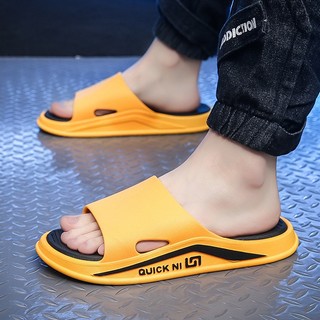 Dép Đúc Liền Khối, Quai Ngang Nam Nữ DP15, Đế Cao 2.5cm Kiểu Dáng Thể Thao