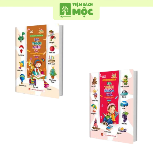 Sách: Từ Điển Bằng Hình Của Tôi: Em Thích Khám Phá - Em Thích Miêu Tả
