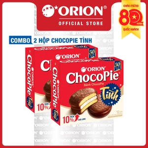 Combo 2 Hộp Bánh Orion Chocopie TÌNH (435.6g/hộp)