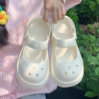 Dép sục nữ đế cao 5cm trơn form Mary Jane Mita kiểu sandal CS-14