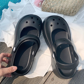 Dép sục nữ đế cao 5cm trơn form Mary Jane Mita kiểu sandal CS-14