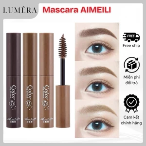 Mascara AIMEILI Chuốt Lông Mày 3D Kháng Nước Lâu Trôi 3 Màu Tự Nhiên Bút Kẻ Lông Mày Bền Màu