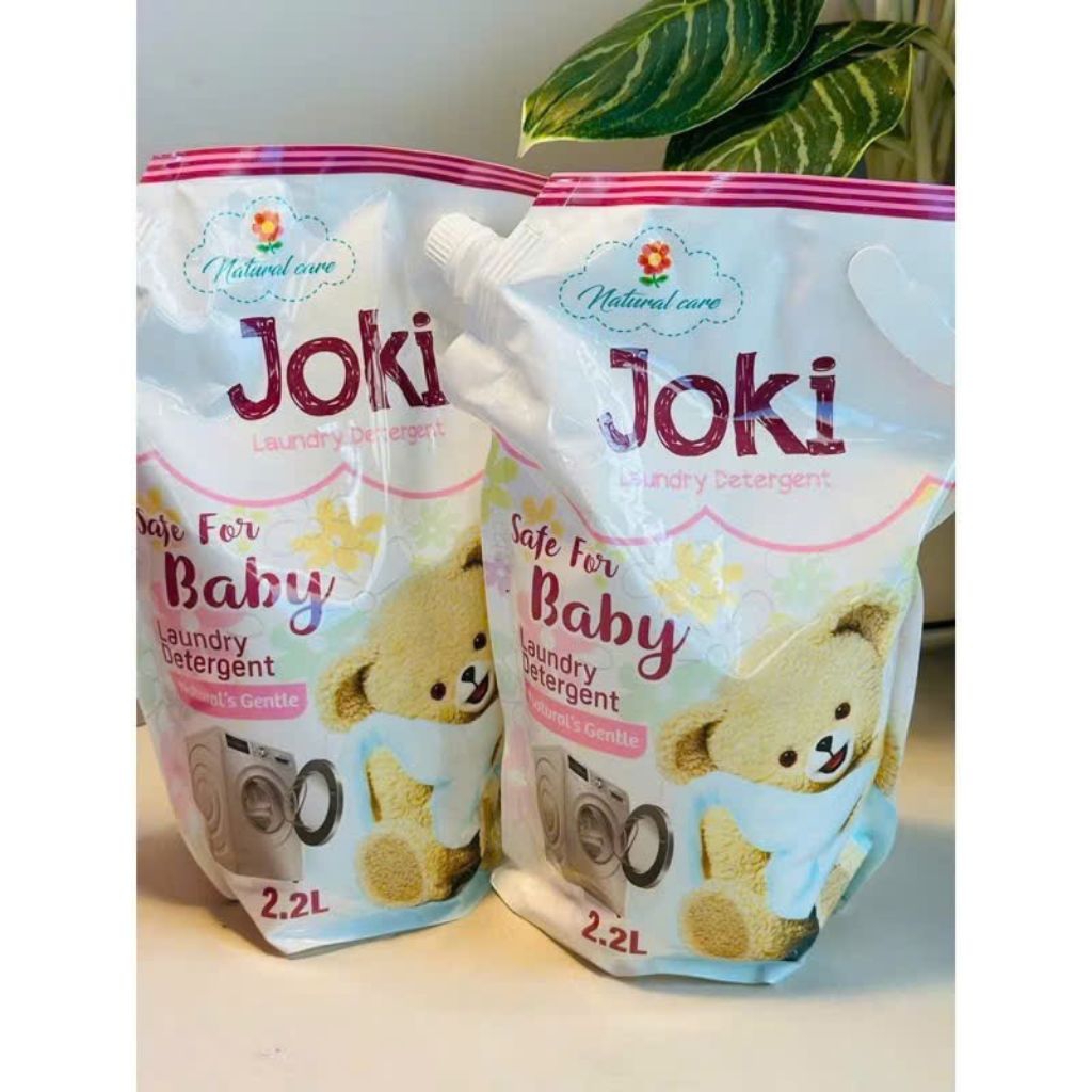 Nước giặt JoKi ( 2.2 kg/ 1 Túi ) Hương Thơm Lan Tỏa, thơm lâu, Làm Sạch,An Toàn Cho da trẻ nhỏ