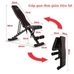 Ghế Tập Gym Tại Nhà V-Tap 8006 Điều Chỉnh Đa Năng, Ghế Tập Tạ Gấp Gọn Chịu Tải 200kg — ảnh 6