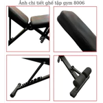 Ghế Tập Gym Tại Nhà V-Tap 8006 Điều Chỉnh Đa Năng, Ghế Tập Tạ Gấp Gọn Chịu Tải 200kg — ảnh 7