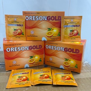 ✅[Chính hãng] ORESON GOLD bổ sung nước, điện giải, tiêu chảy, sốt cao, vận động nhiều .Hộp 30 g