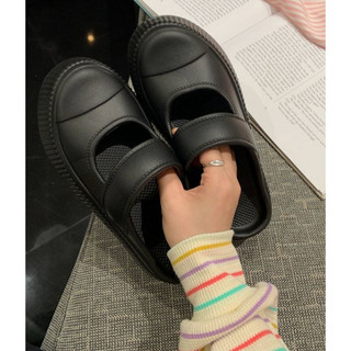 Dép sục nữ XIXITIAO đế cao 4 cm kiểu dáng  Mary Jane kiểu sandal Mita 2025 CS-44