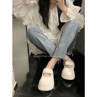 Dép sục nữ XIXITIAO đế cao 4 cm kiểu dáng  Mary Jane kiểu sandal Mita 2025 CS-44