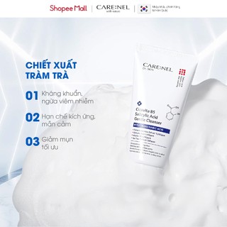 Sữa rửa mặt lành tính B5 cho da nhạy cảm CARE:NEL CICAVITA B5 SALICYLIC ACID GENTLE CLEANSER 150ml