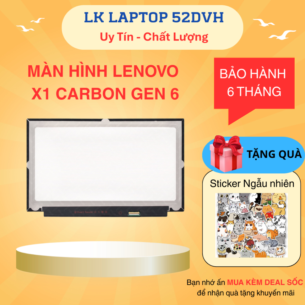 Màn hình Lenovo X1 Carbon gen 6 14.0 Slim 30 Pin Full HD IPS