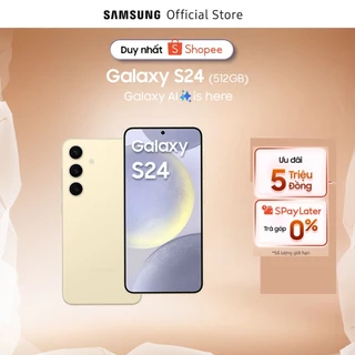 Điện thoại Samsung Galaxy S24 8GB/512GB, Điện thoại AI, Camera 50MP, Màn hình 6.2" Dynamic AMOLED 2X FHD+