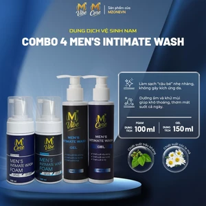 Dung dịch vệ sinh nam M Core và M Vibe dạng Gel 150ml & Foam 100ml