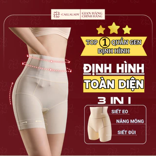 Quần gen nịt bụng định hình eo Callalady thon gọn mẹ bầu sau sinh chất liệu đúc su nâng mông siết eo dáng đùi 14