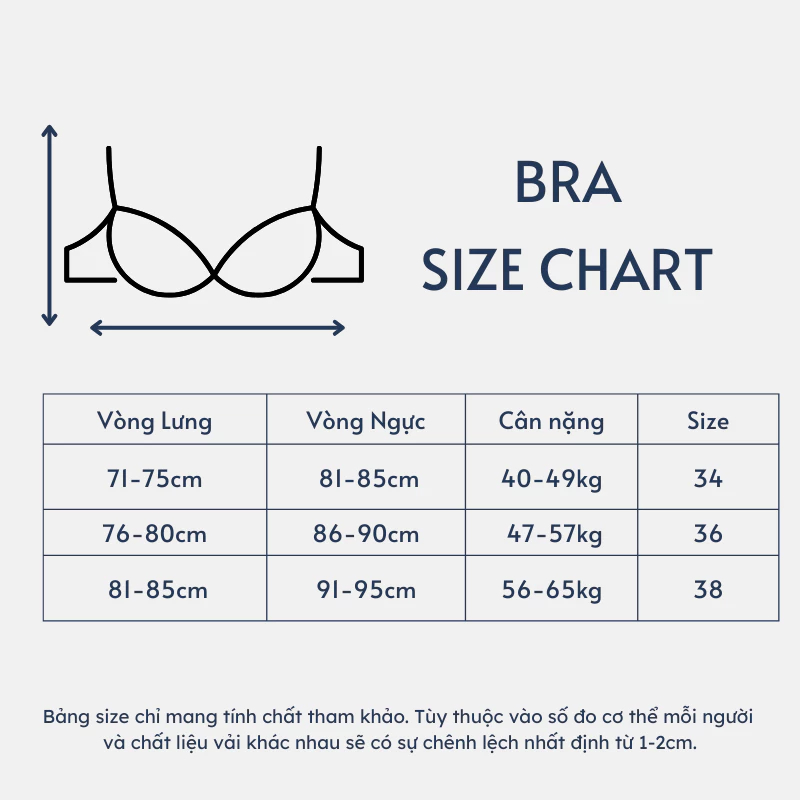[Peinn] Áo ngực nữ ALS12 mút mỏng không gọng, không đệm chống ung thư