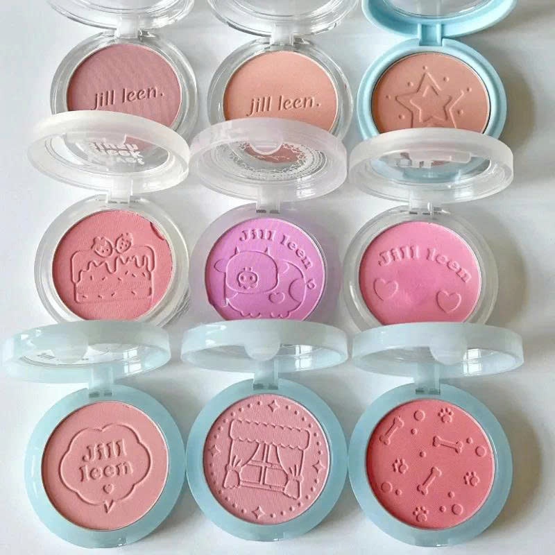 Phấn Má Hồng JILL LEEN Dạng Phấn Velvet Cheek Blush Không Thấm Nước Làm Sáng Tông Màu Da
