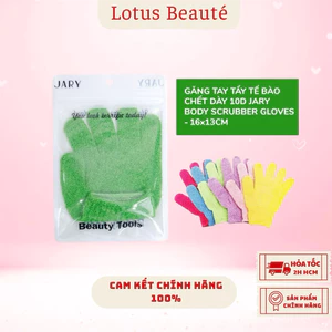 Găng Tay Tẩy Tế Bào Chết Jary Body Exfoliating Massage Gloves