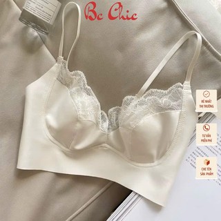 Áo bra nữ VECYLA 2 dây nâng ngực - Áo bra nâng vòng 1 gợi cảm - Bra su đúc viền ren quyến rũ B 614/ B 607