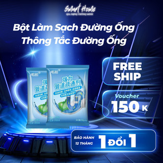Bột Vệ Sinh Đường Ống Đa Năng Đánh Tan Dầu Mỡ, Tóc Rối, Thông Tắc Nhanh, Khử Mùi Hiệu Quả