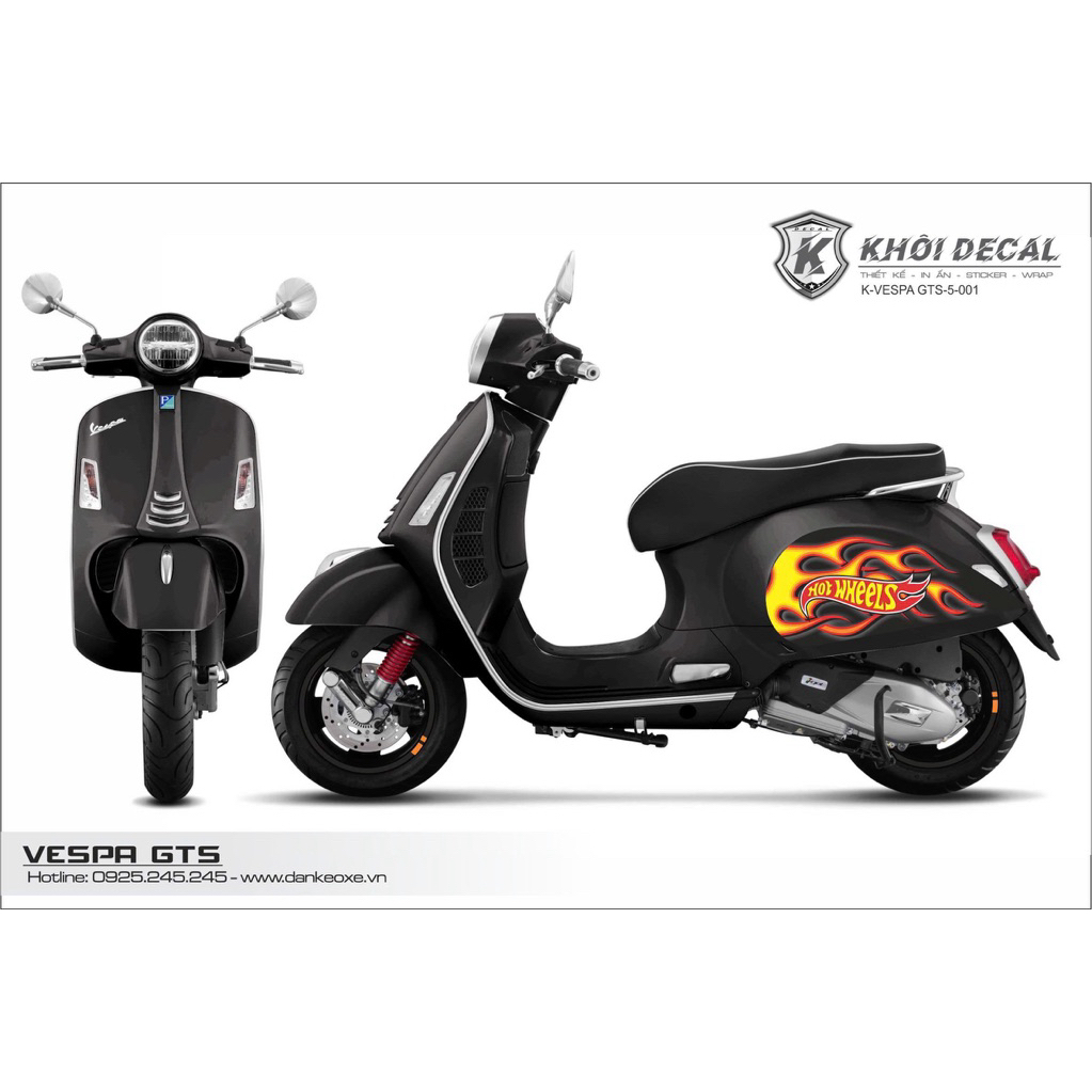 Tem Vespa Gts đẹp