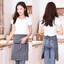 Tạp dề cotton ngắn thấm hút mồ hôi, chống bám bẩn & chống mài mòn, thiết kế chuyên dụng cho ngành dịch vụ ăn uống