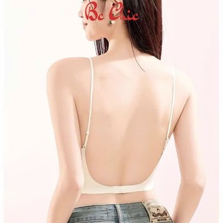 Áo lót su đúc đệm mỏng mặc áo hở lưng A 68 - Áo ngực tàng hình, Áo bra lưng chữ U không lộ viền BC_CHIC LINGERIE