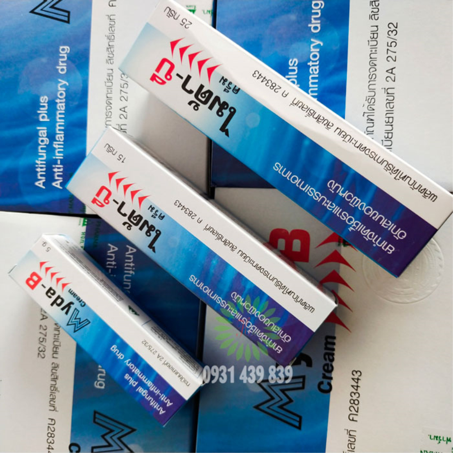 Kem dưỡng da nám , tàn nhang Myda-B  25g chính hãng