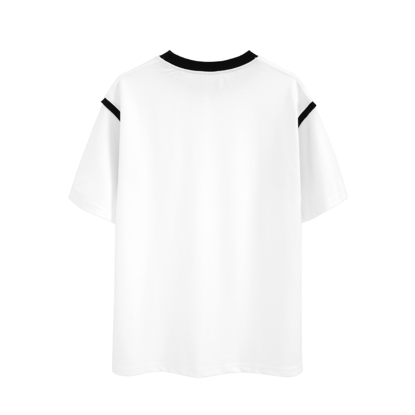 Áo Thun Nam Cao Cấp VIỀN VAI Cổ Tròn Chất Cotton Lạnh, Regular Fit, Mềm Mịn, Sang Trọng - SHINGHAI